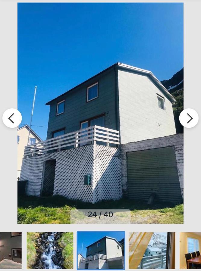 Senja Villa Gryllefjord Exterior foto
